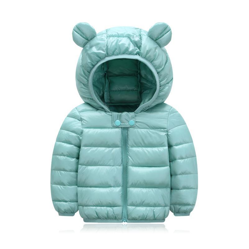 Jaqueta Infantil Puffer com Capuz - Basic Colors - NebulosaShops 