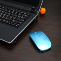 Mouse Óptico Super Slim Wireless 2.4G 1600 DPI - NebulosaShops 