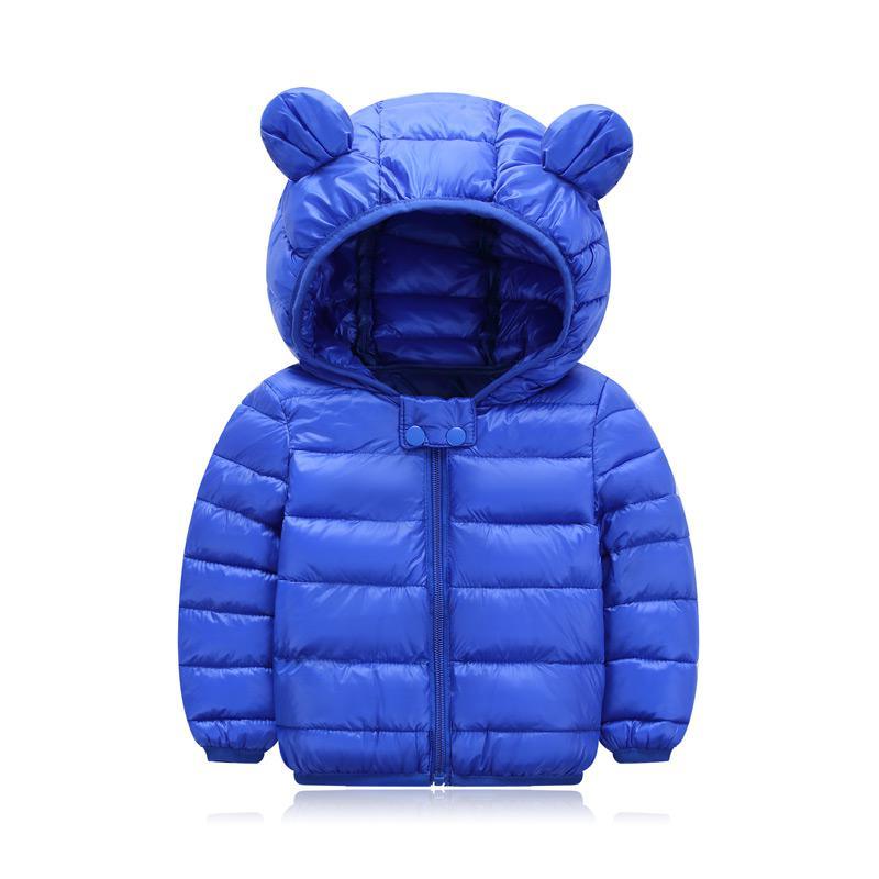 Jaqueta Infantil Puffer com Capuz - Basic Colors - NebulosaShops 