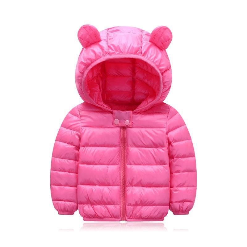 Jaqueta Infantil Puffer com Capuz - Basic Colors - NebulosaShops 