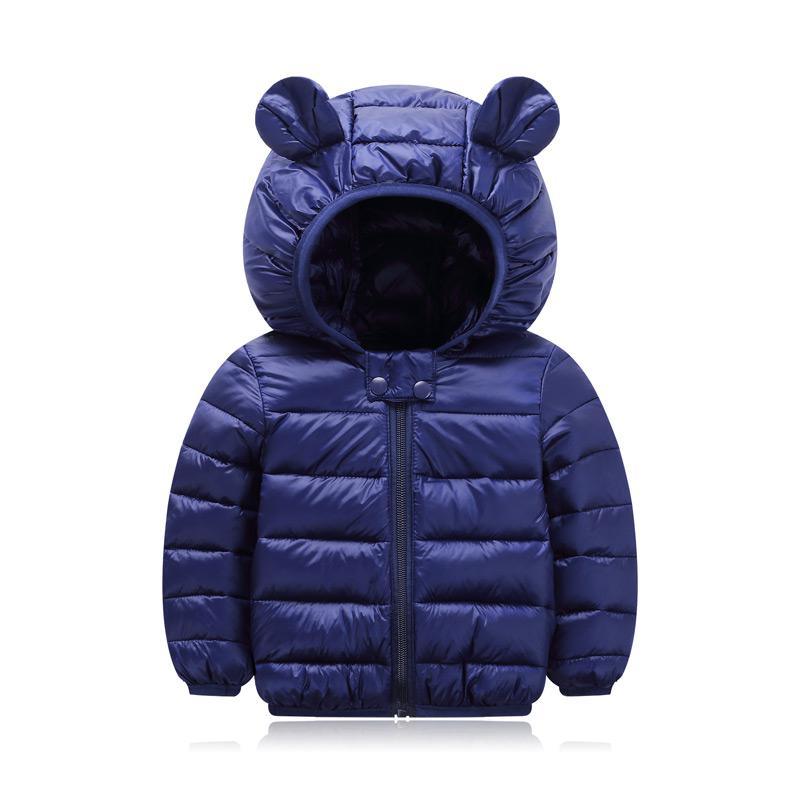 Jaqueta Infantil Puffer com Capuz - Basic Colors - NebulosaShops 